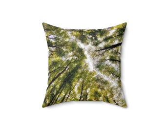 Spun Polyester Square Tree Pillow