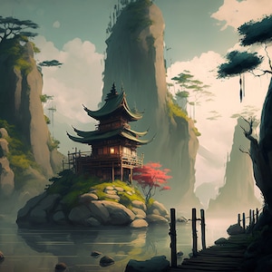 Spirited Away Digital Print