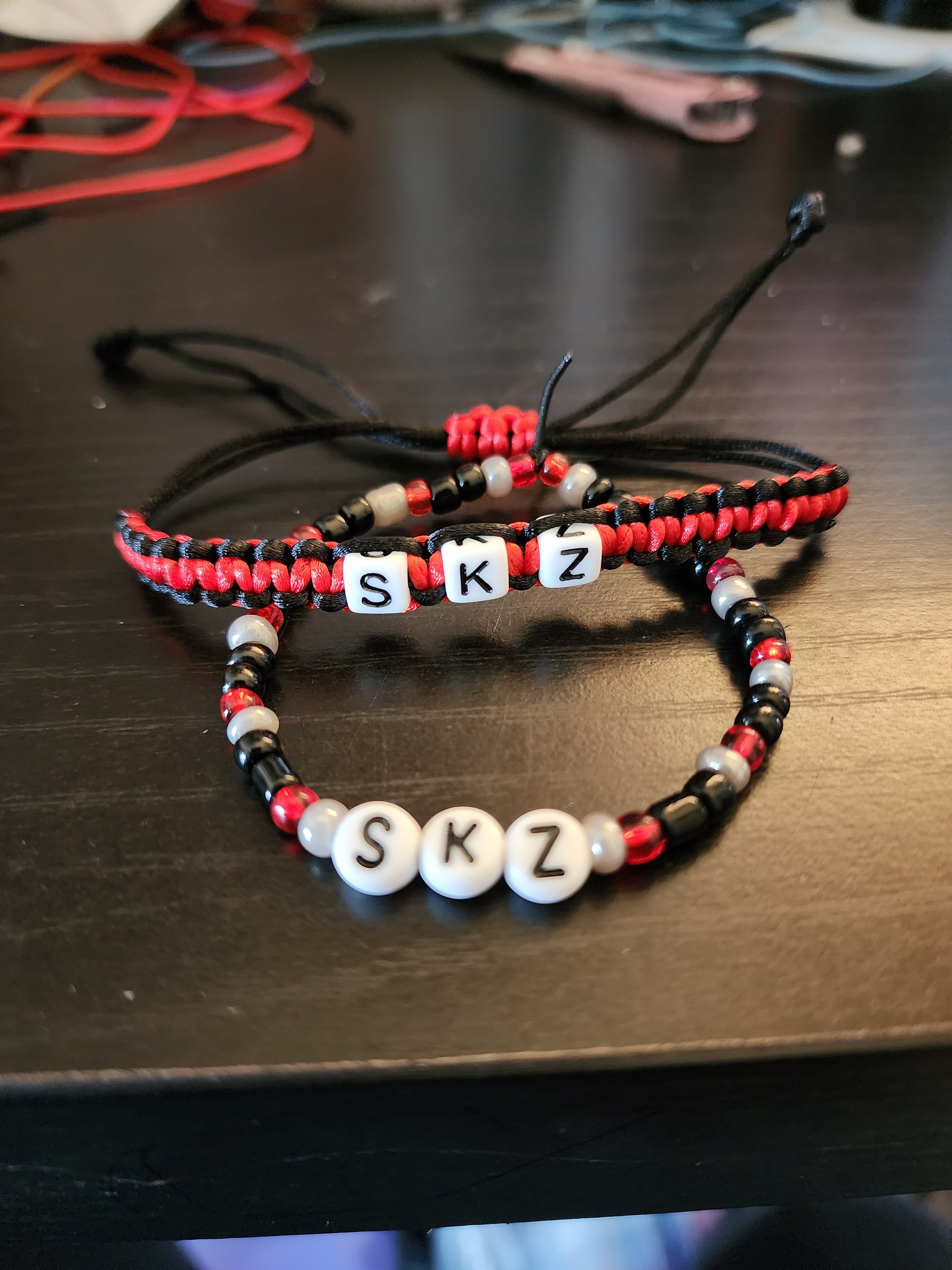 Stray Kids Bracelet Pair Plus Freebie - Etsy