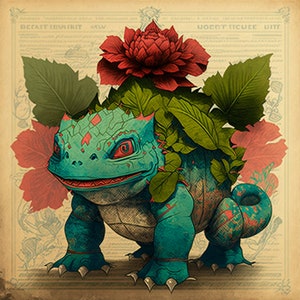 Venusaur Vintage Venus