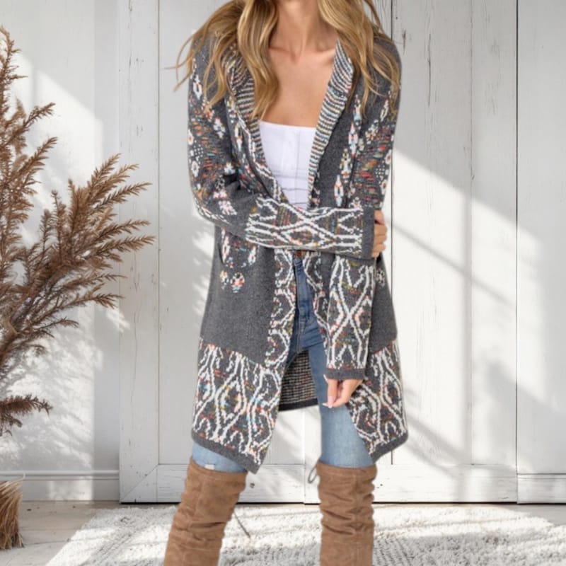 Aztec Sweaters Cardigan - Etsy