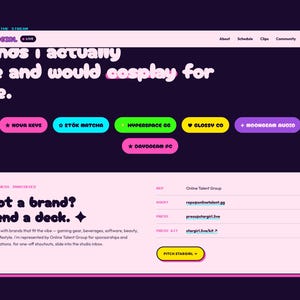Y2K Maximalist WordPress-tema | Färgglad blockdesign för småföretag, bagerier, butiker och varumärkesskapare bild 4
