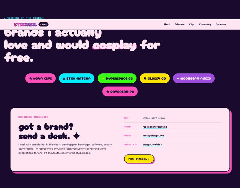 Y2K Maximalist WordPress-tema | Färgglad blockdesign för småföretag, bagerier, butiker och varumärkesskapare bild 4