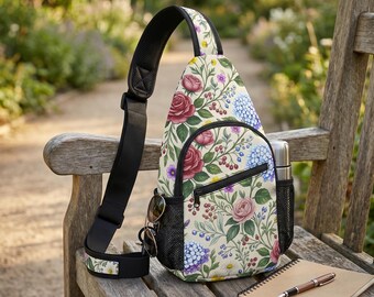 Rose Vine Garden Chest Bag