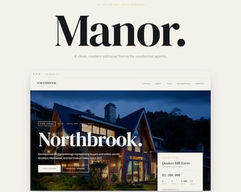 Modern redactioneel WordPress-thema voor makelaars, makelaars en vastgoedbeheerders