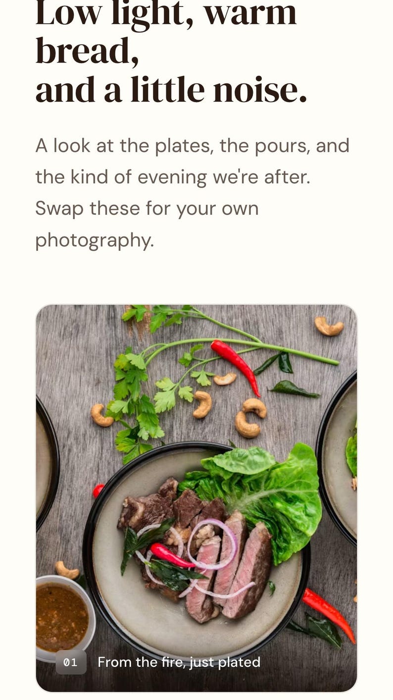 Warm And Inviting WordPress Website Theme | Photo-Forward Block Theme for Small Business, Boutique, Studio & Local Brands image 6