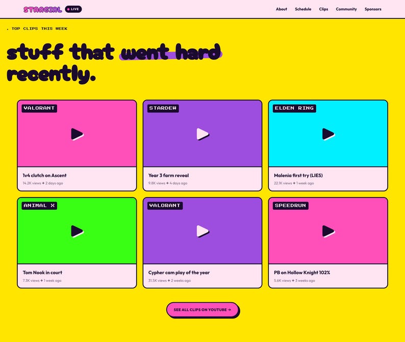 Y2K Maximalist WordPress-tema | Färgglad blockdesign för småföretag, bagerier, butiker och varumärkesskapare bild 6