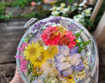Resin Flower Jars 16 oz