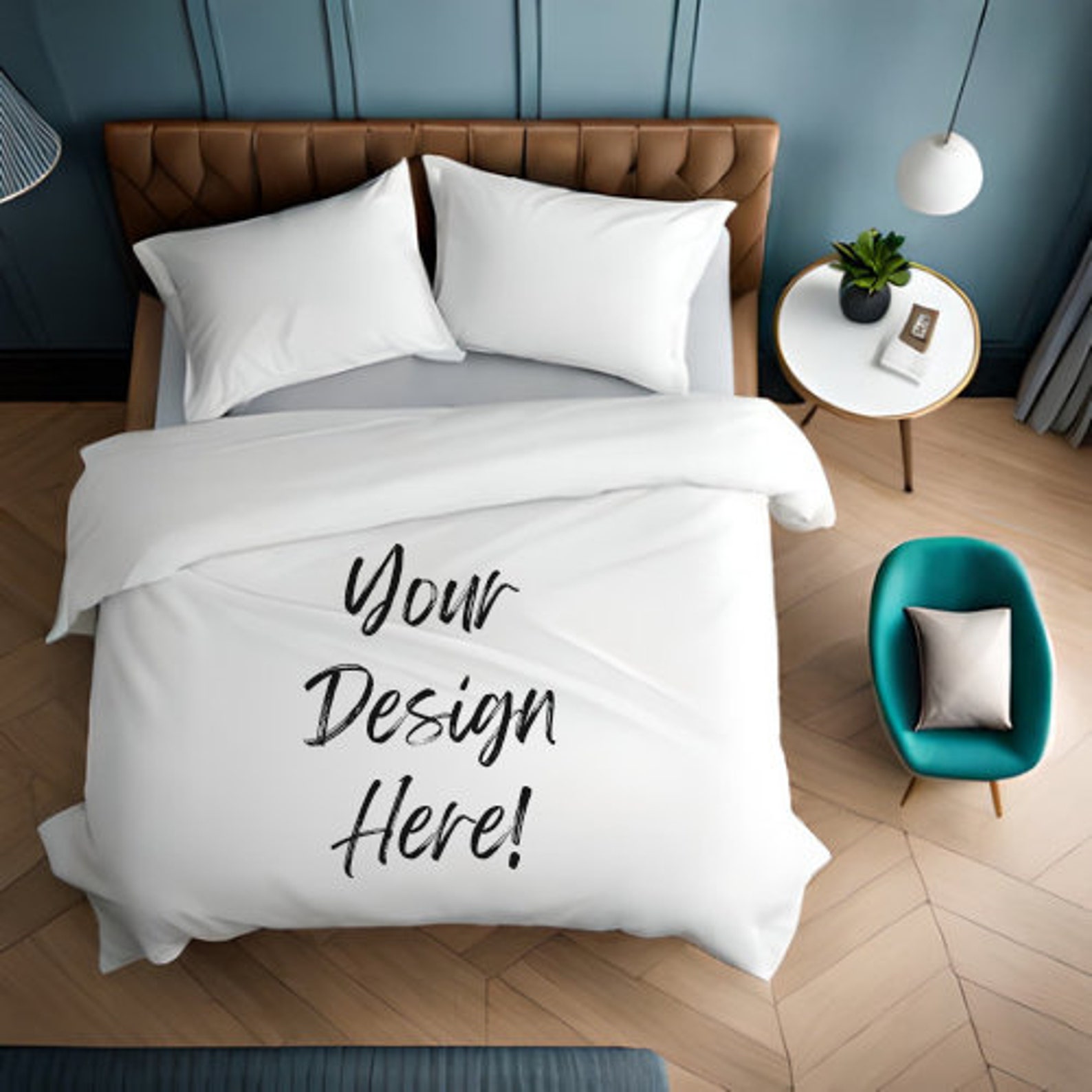 White Bedding Mock Up, Blanket Mockup, Blanket Mockups, White Sheets
