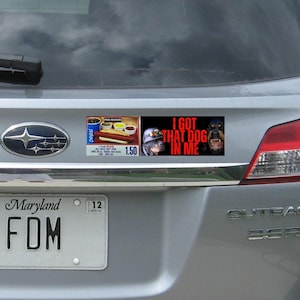 I Got That Dog in Me Costco Bumper Sticker or Magnet, Funny Meme Decal image 3