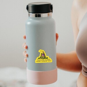 That’s My Purse Don’t Tread on Me Die Cut Sticker, Funny Gen Z Decal image 3