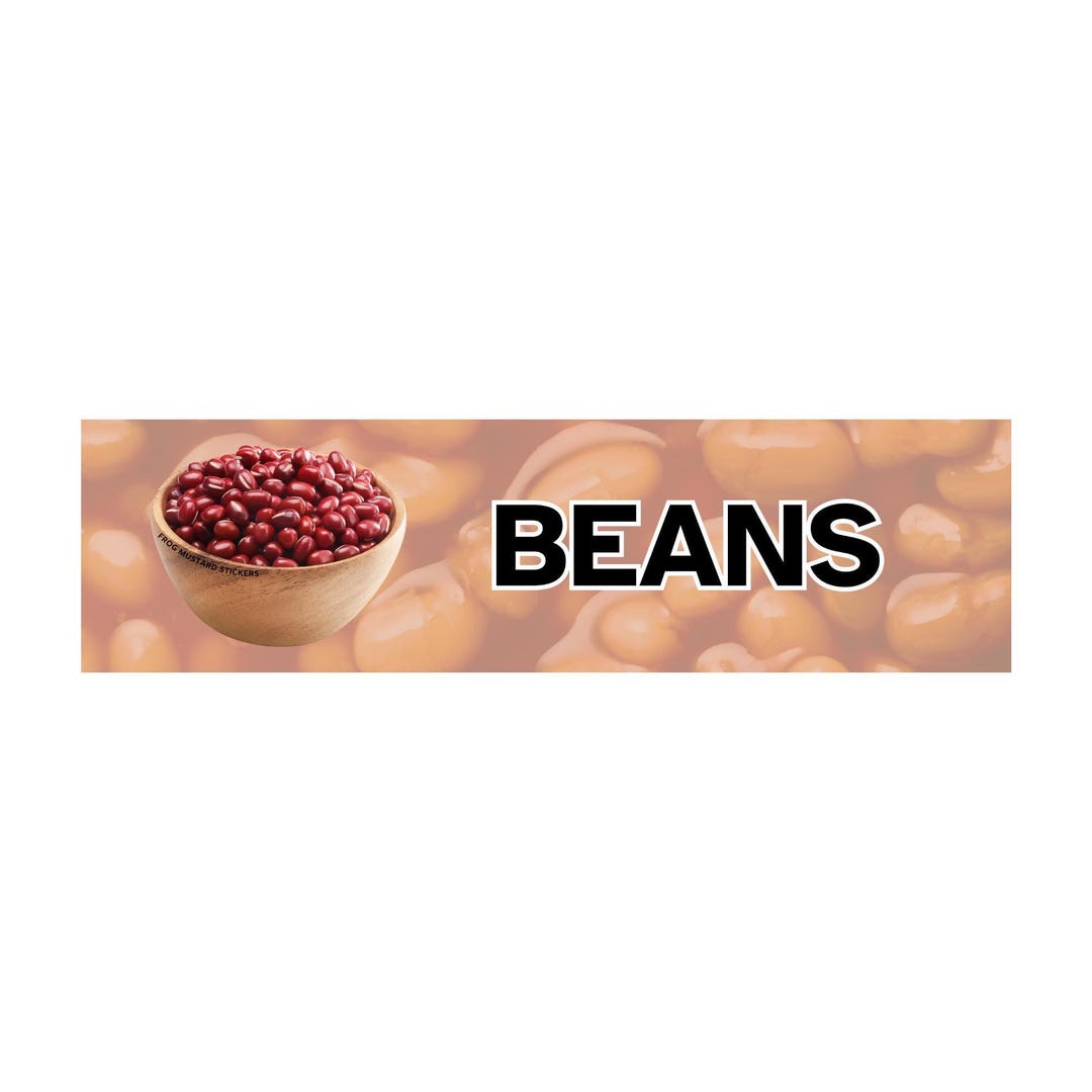 Beans Bumper Sticker or Magnet, Funny Meme Decal - Etsy