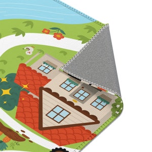 Farm Play Rug for Kids Room Area Rug for Children Farm Area Carpet ...