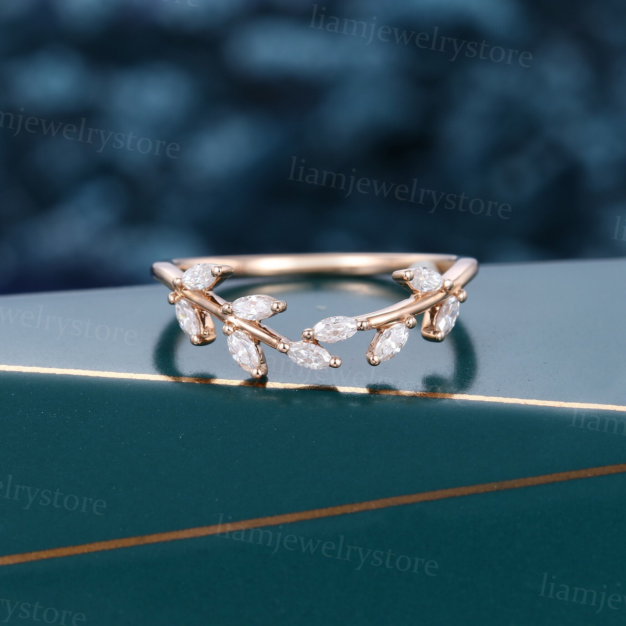 14k Rose Gold Diamond 0.275 CTW Wedding Anniversary Band 14k Rose Gold Diamond 0.275 CTW Wedding Anniversary Band