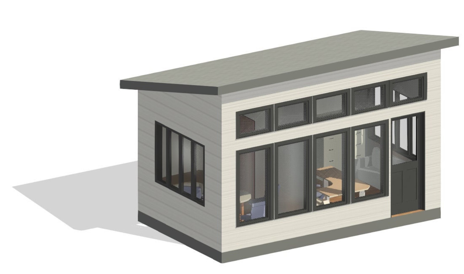 12x20' Shed Office Plans PDF Download Etsy