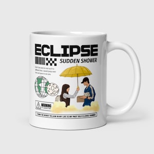 Lovely Runner Eclipse Mug | Sudden Shower | Lovely Runner Merch | Byeon Woo Seok | Kim Hye Yoon | Kdrama Gift