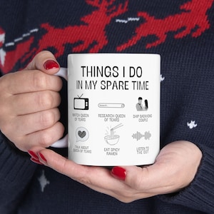 Queen of Tears | Things I Do In My Spare Time for Queen of Tears Lover | Queen of Tears Merch | Gift for Kdrama Fan