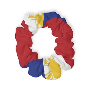 Philippinische Flagge Scrunchie | Philippine Merch | Philippinisches Accessoire