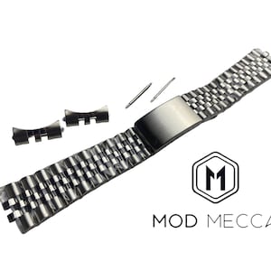 20mm Vintage Jubilee Bracelet For Vintage Seiko Mod 39mm/ 39.5mm