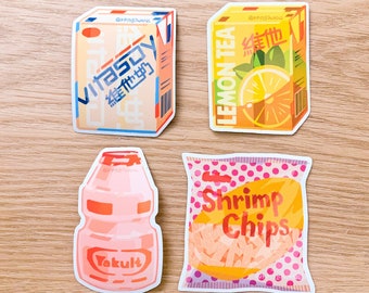 Asian Snack Stickers /