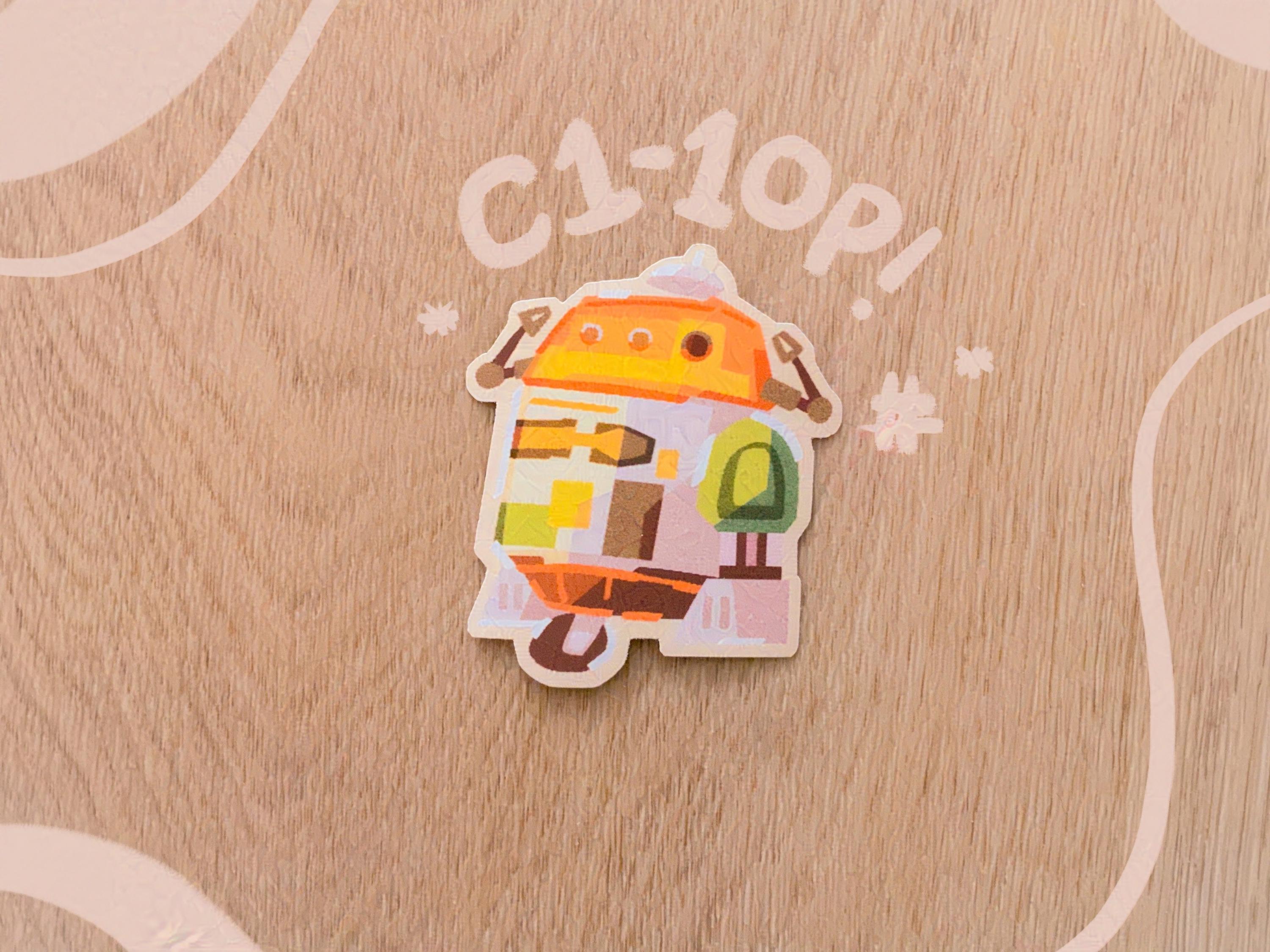 Star Wars Droid Stickers / R2D2 BB8 Chopper BD B2EMO Gonk B1 B2 Battle ...