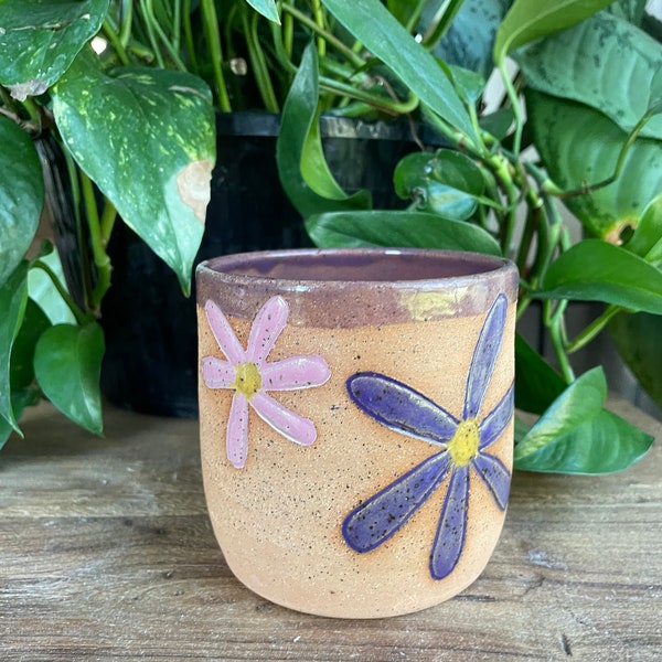 14-16 oz Handmade Ceramic Pottery Cup