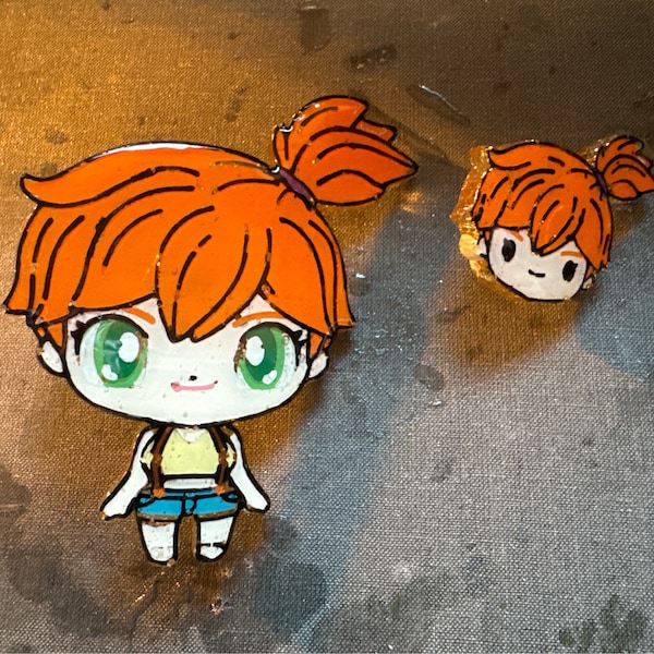 Pin Set Misty from Pokemon