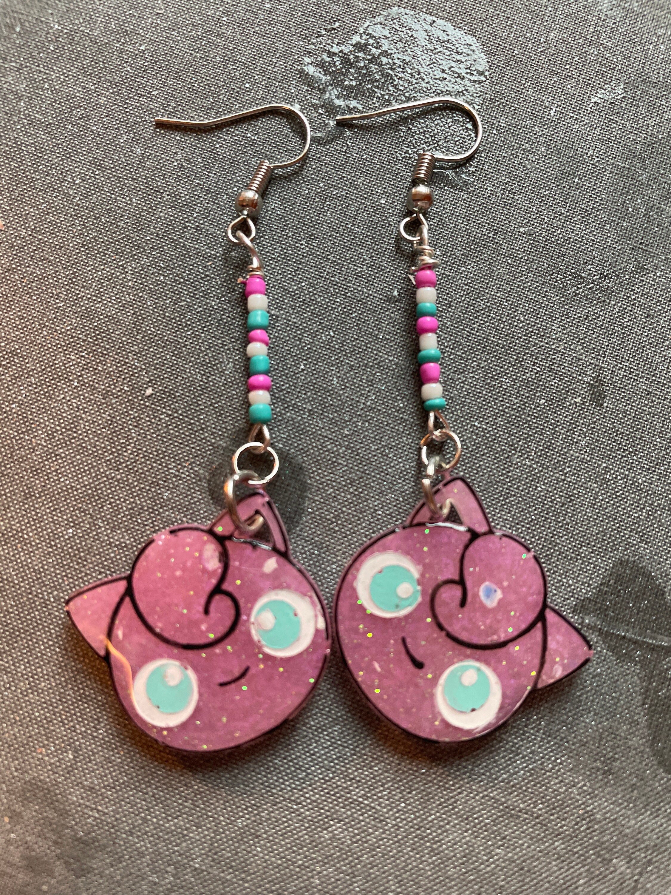 Jigglypuff earrings hotsell