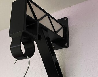 Motorcycle combination mount without helmet holder