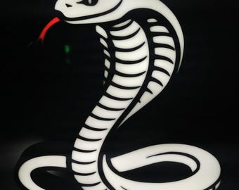 LED Cobra Lightbox – Stylish Cobra Design