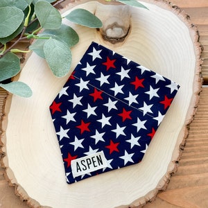 Spangled - Over The Collar Dog Bandana