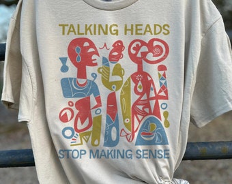 Stop Making Sense Talking head retro shirt, Talking head indie shoegaze shirt