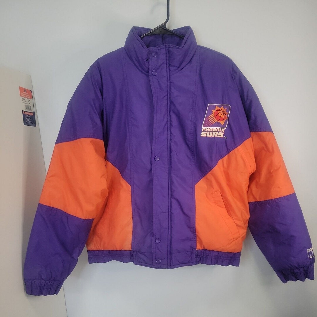 Vintage NBA PHOENIX SUNS Logo 7 Winter Puff Jacket Used Size - Etsy