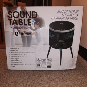 Sound Table by Soundstream- All in one smart home speaker & charging table- bt