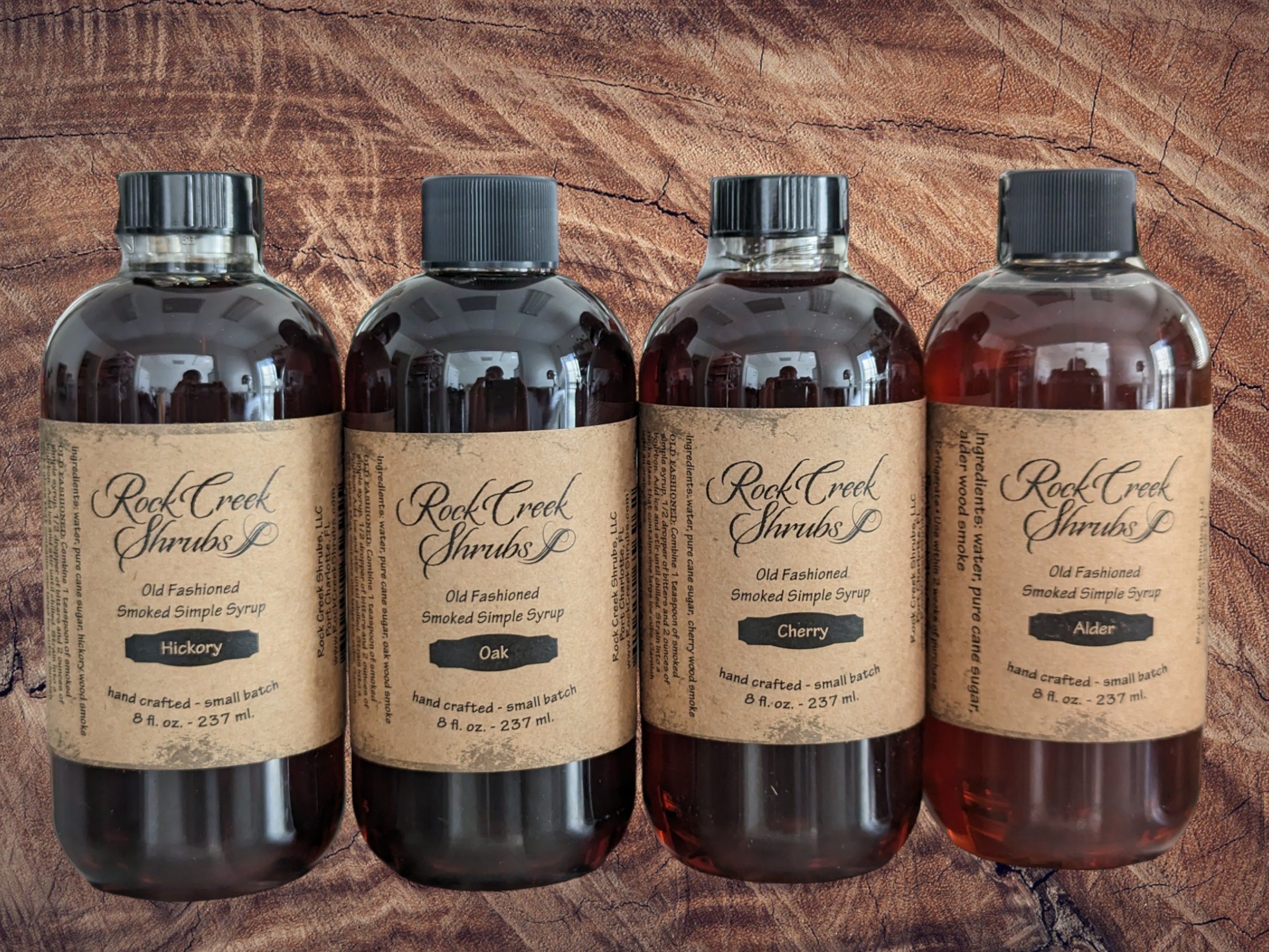 Old Fashioned Smoked Syrups Etsy