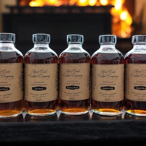 Old Fashioned Smoked Syrups