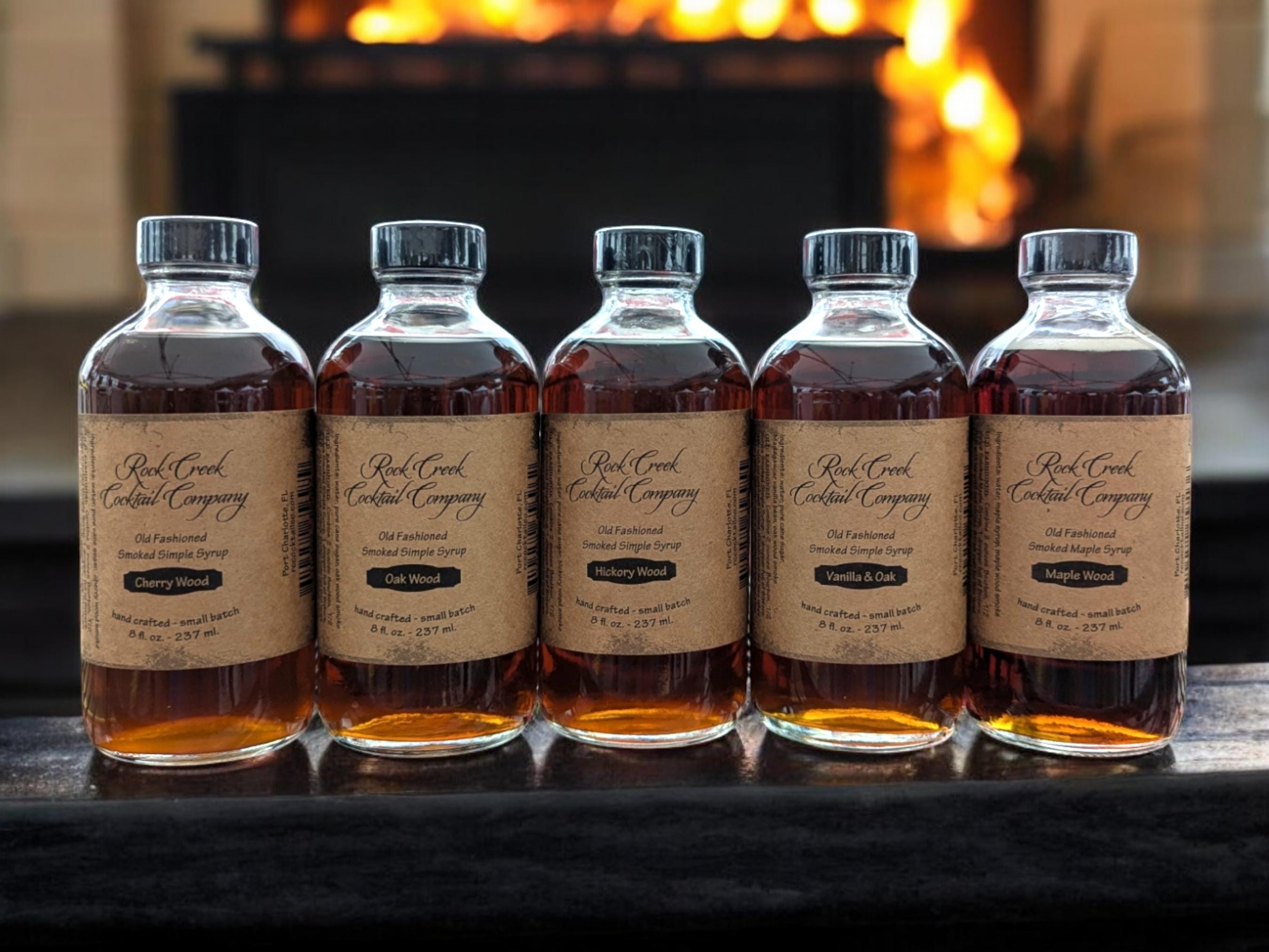 Old Fashioned Smoked Syrups