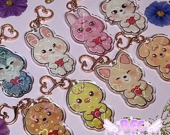 Stray Kids Skzoo Charms | Kpop Acrylic Keychain