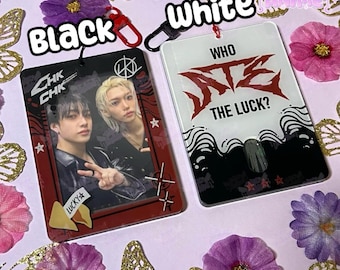 ATE Acrylic Photocard Holder Keychain || SKZ Inspired