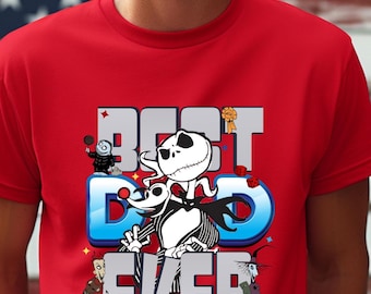 Dad Ever Jack Skellington T-Shirt, Father's Day Gift