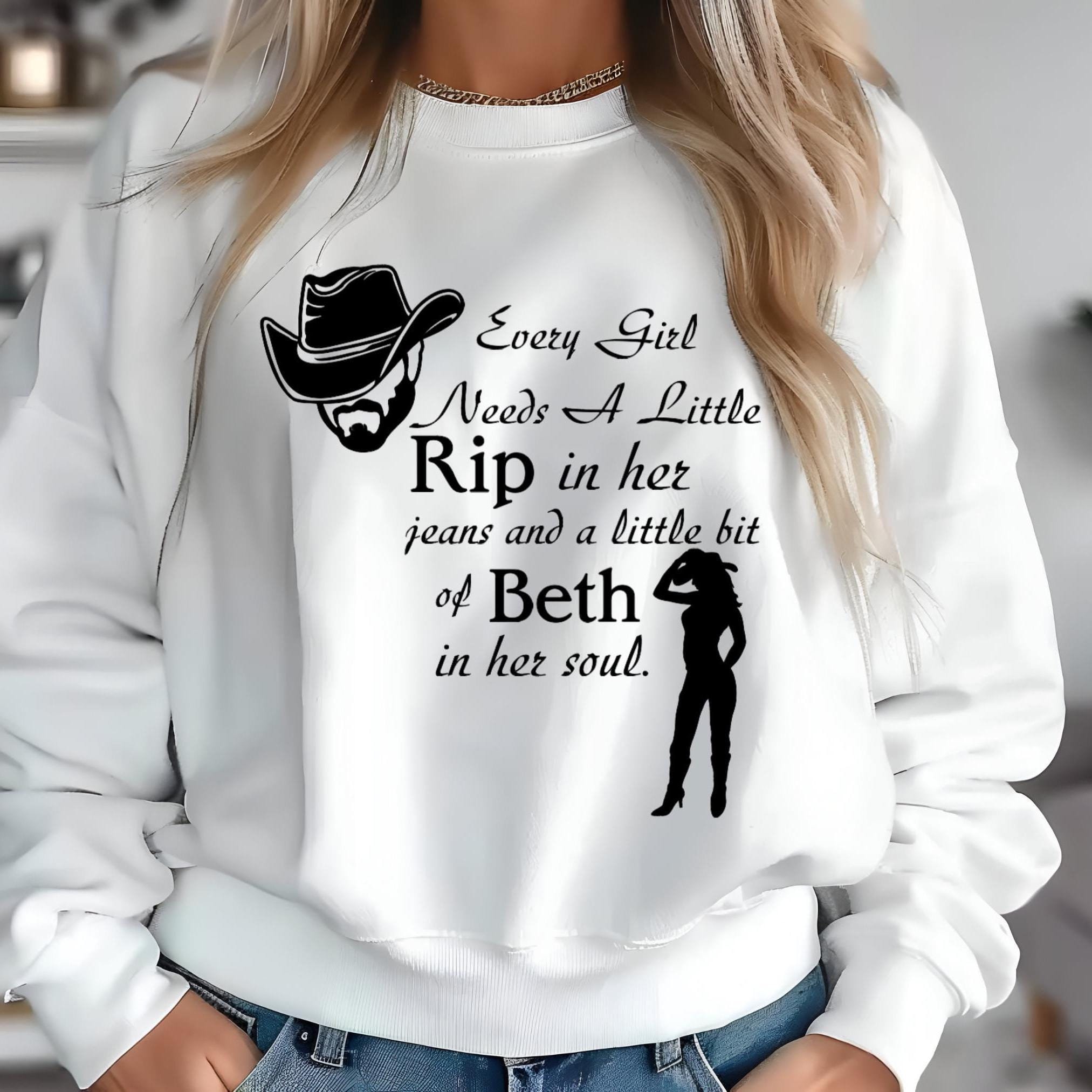 Yellowstone Rip Merch Yellowstone Shirt: Rip & Beth Graphic Tee, Cowboy Fan Gift - Etsy