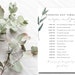 Wedding Timeline Template | Bridal Party Timeline | Wedding Order of ...