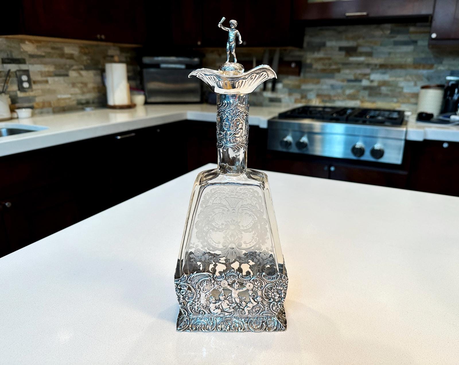 Bacchus Decanter - Etsy