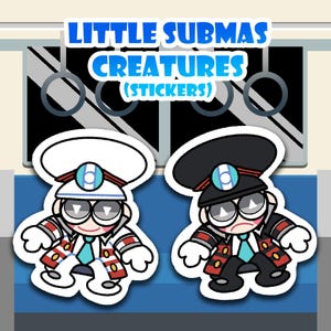 Little Submas Creatures (Stickers)