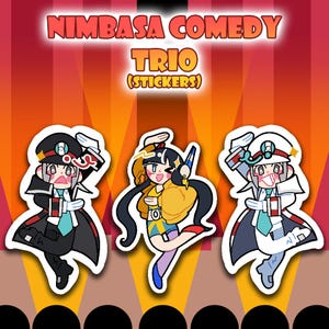 Nimbasa Trio Stickers