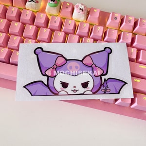 Devil Peeker Stickers| Cute car decal | devil Peeker waterproof sticker | UV resistant sticker |  laptop