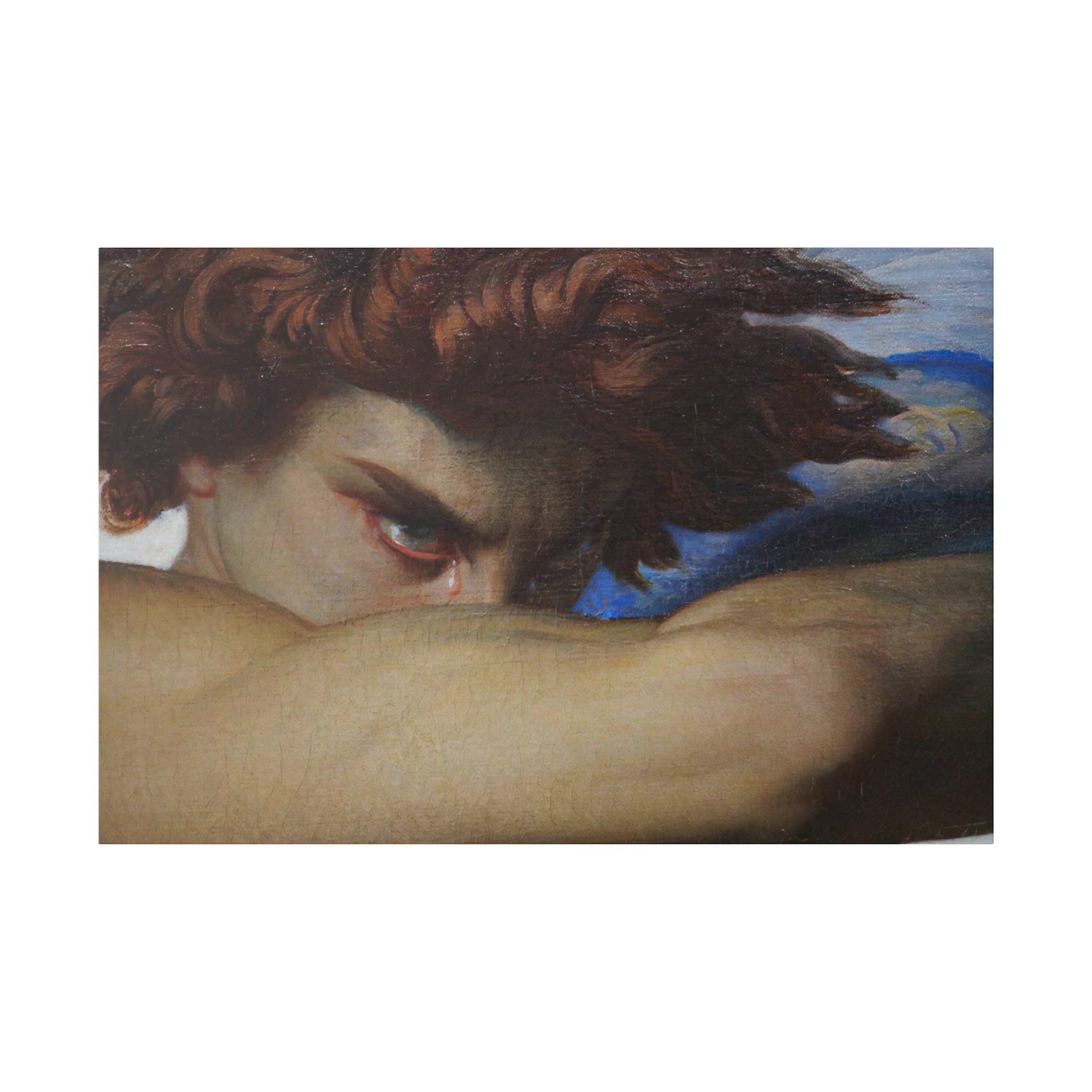 Alexandre Cabanel the Fallen Angel Canvas Wall Art Etsy