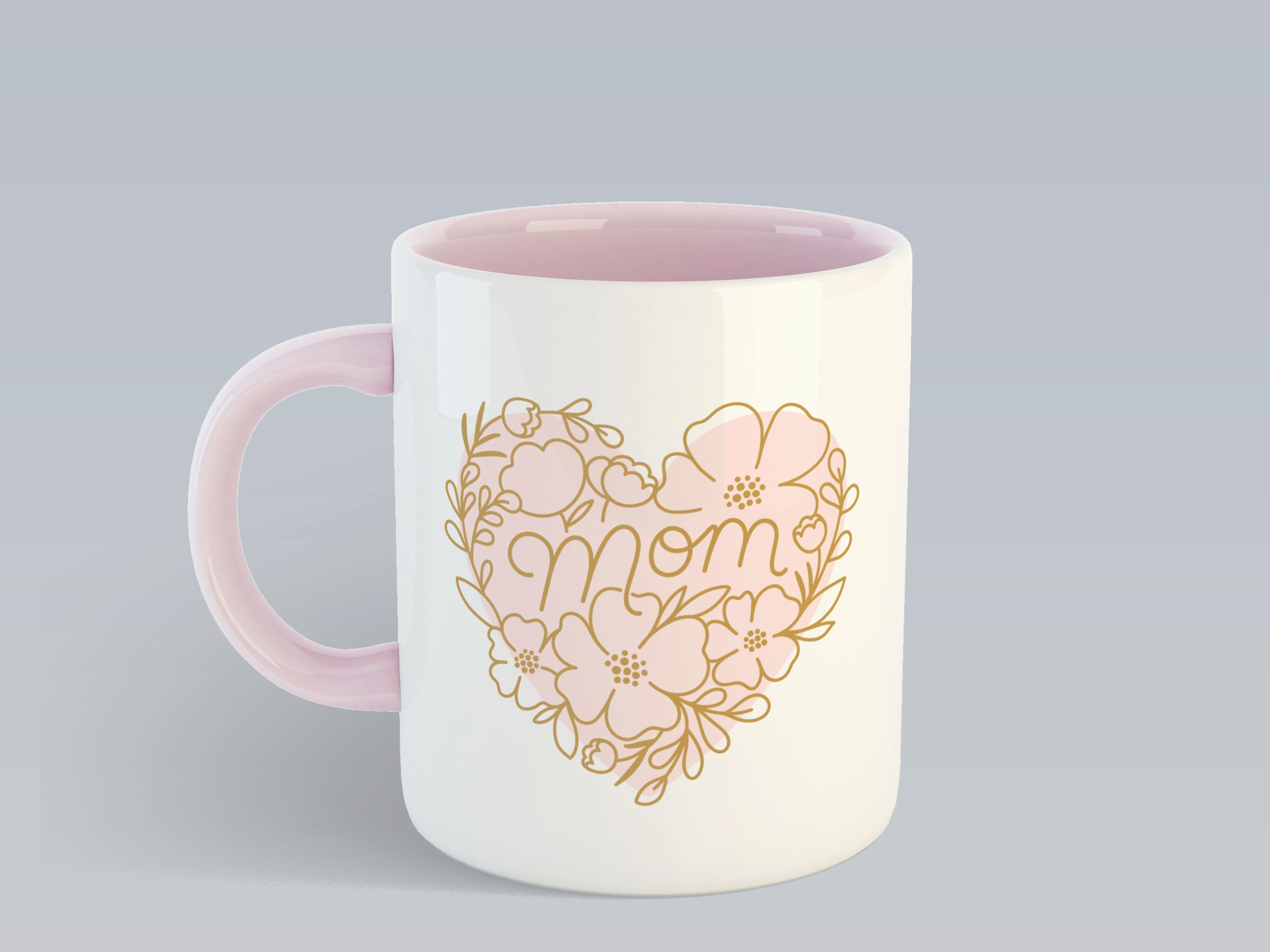 Verre boho - maman line art - MOMY main image 0