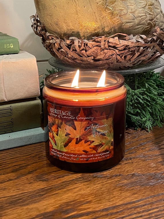 Herbst Gewürz Kerze, Herbst Duft, Herbst Wohn Dekor, gemütliche Kerzen
