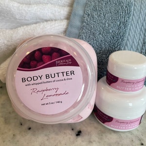 Raspberry Lemonade Shea Body Butter